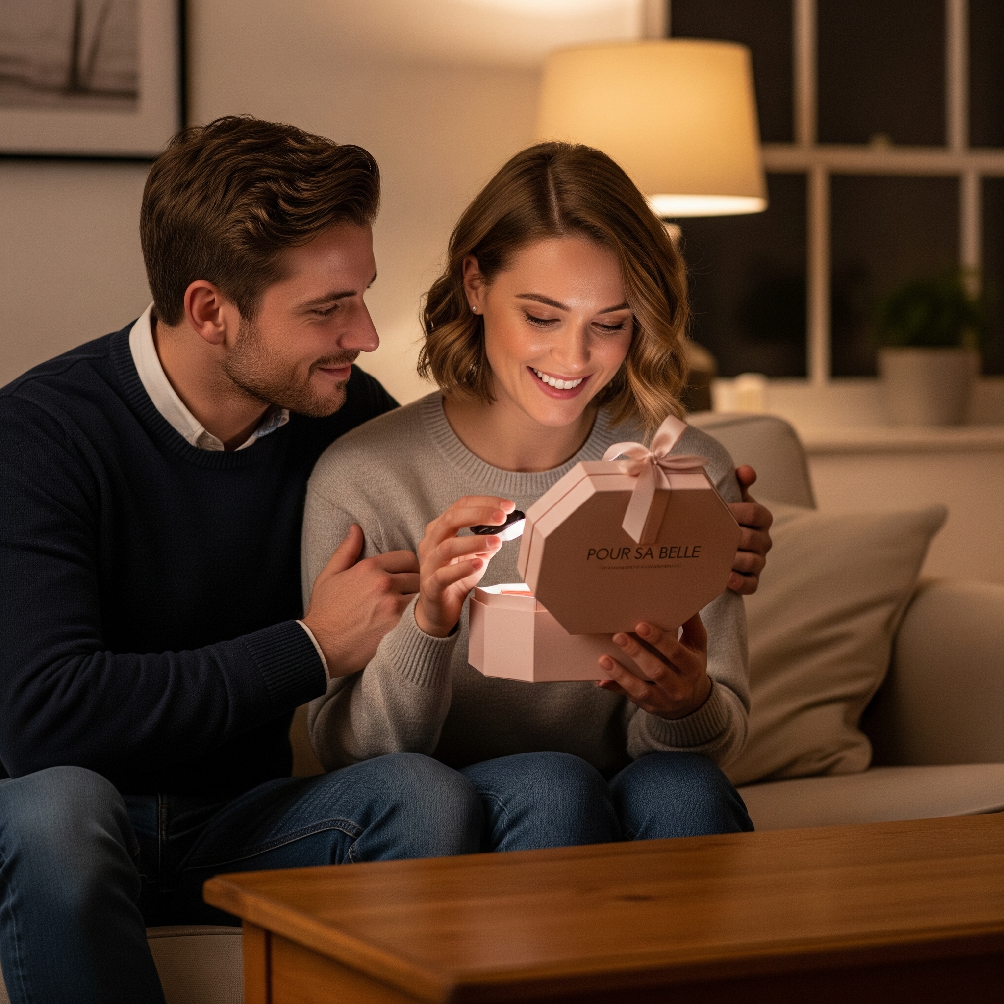 Coffret cadeau élégant